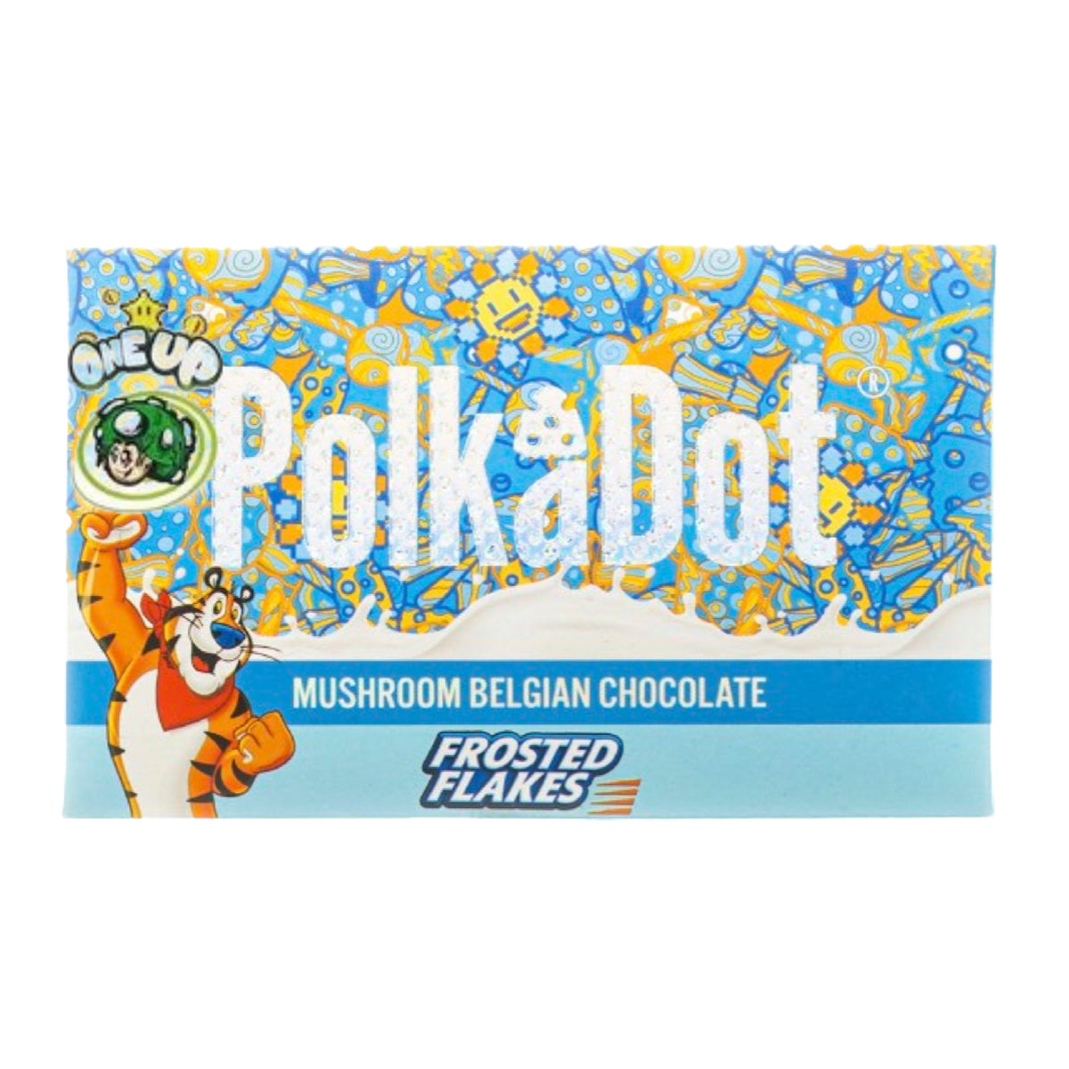 PolkaDot Magic Mushroom Belgian Chocolate Bar - Frosted Flakes - 4 Gram