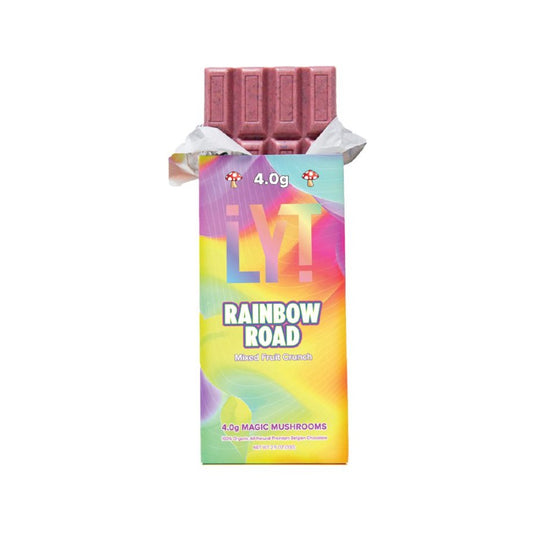 LYT - Magic Mushroom Chocolate Bar - Rainbow Road - 4 Gram