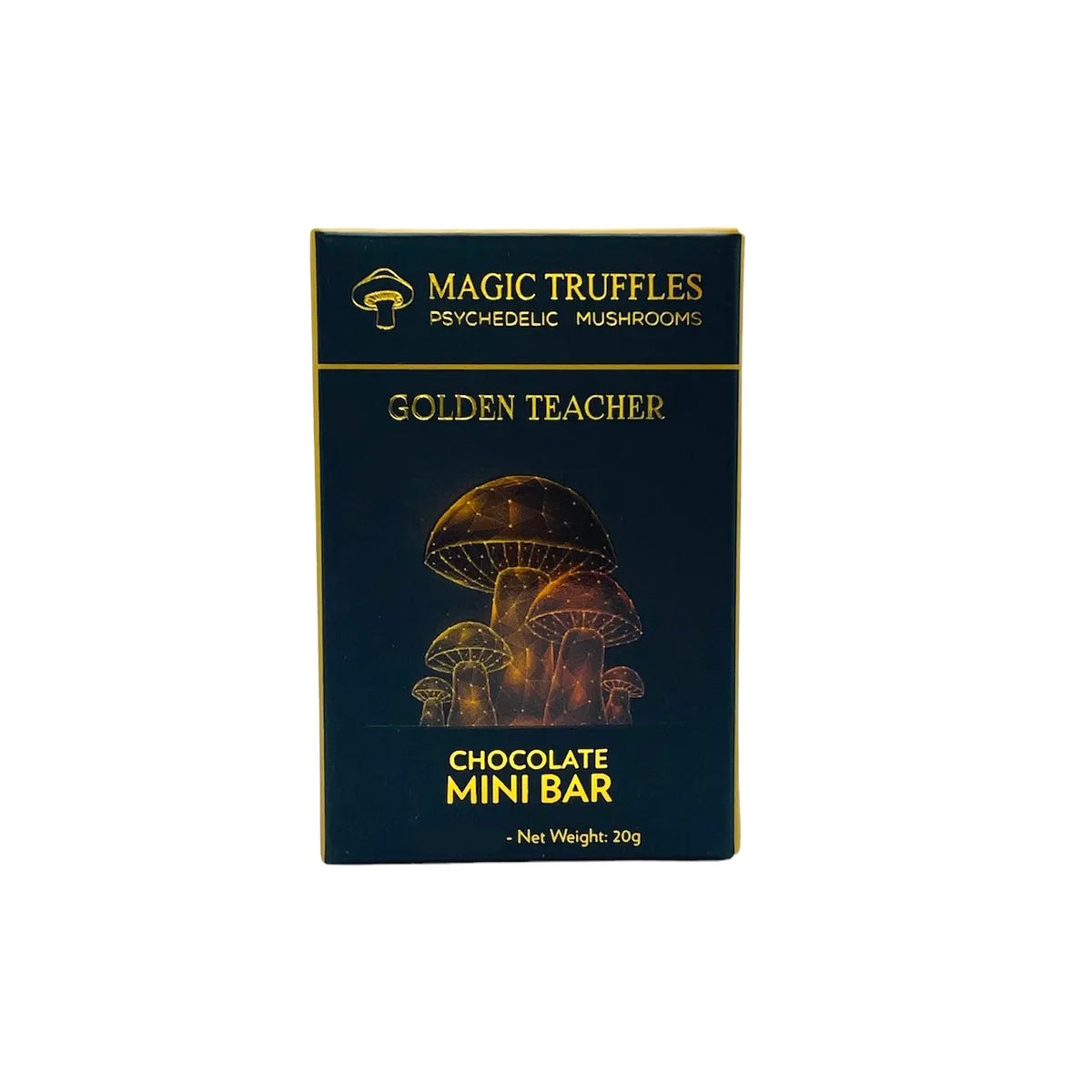 Magic Truffles - Psychedelic Exotic Chocolate Mini Bar - Golden Teacher - 1 Gram