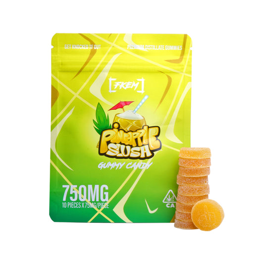 FKEM : THC Gummies - Pineapple Slush - 750mg